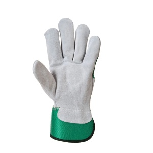 Manusi premium din piele CHROME RIGGER, verzi, marime XL, Portwest, cod A220GNRXL - Img 3