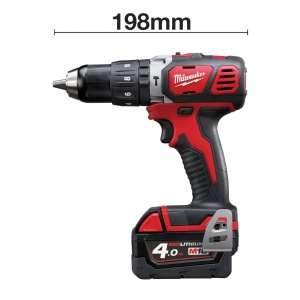 Masina de gaurit cu percutie M18 BPD-403C, compacta, cuplu 60 Nm, mandrina 13 mm,198 mm, Milwaukee, cod 4933448360 - Img 2