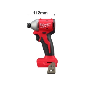 Masina de insurubat compacta cu impact M18 BLIDRC-0, prindere 1/4" HEX, cuplu 190 Nm, Milwaukee, cod 4933492839 - Img 3