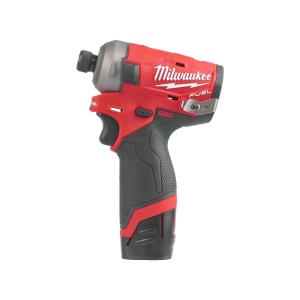 Masina de insurubat hidraulica de impact M12 FQID-202X SURGE, prindere 1/4", cuplu 50 Nm, Milwaukee, cod 4933464973