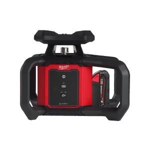 Nivela laser rosie rotativa orizontala M18 RLOH600-201C cu ONE KEY, raza operare 600 m, Milwaukee, cod 4933493191 - Img 2