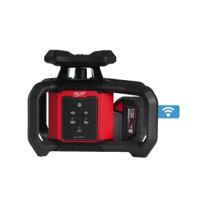 Nivela laser verde rotativa orizontala M18 RLOHVG300-501C cu ONE KEY, raza operare 300 m, Milwaukee, cod 4933493194