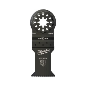 Panza STARLOCK pentru lemn moale/plastic, cu intrare directa, 35x42 mm, Milwaukee, cod 48906001 - Img 4