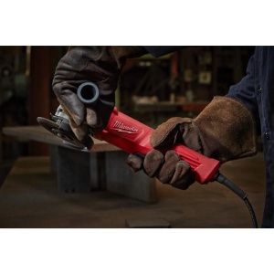 Polizor unghiular AG 13-125 XSPD, disc 125 mm, ax M14, adancime max taiere 28 mm, 1250 W, Milwaukee, cod 4933451577 - Img 4