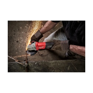 Polizor unghiular AGV 13-125 XSPDEB cu cablu de 4 m, 125 mm, cu maner antivibratii, 1250 W, Milwaukee, cod 4933464998 - Img 3