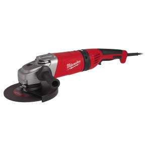 Polizor unghiular AGVM 24-230 GEX, maner antivibratii, disc 230 mm, 68 mm adancime taiere, 2400 W, Milwaukee, cod 4933402340