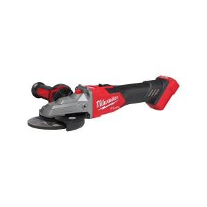 Polizor unghiular M18 FSAGF125XB-0X cu cap plat, franare si comutator culisant, 125 mm, Milwaukee, cod 4933478438 - Img 3