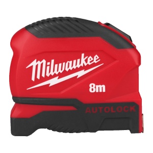 Ruleta AUTOLOCK (Gen II), lungime 5-8 m, latime lama 25 mm, Milwaukee