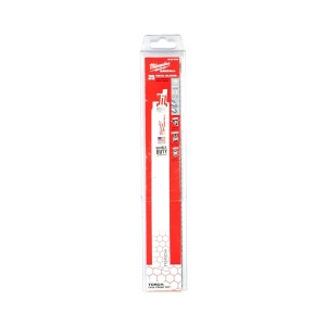 Set 25 panze fierastrau sabie pentru demolare HEAVY DUTY TORCH, TORCH 300 X 18 TPI, Milwaukee, cod 48008789 - Img 2