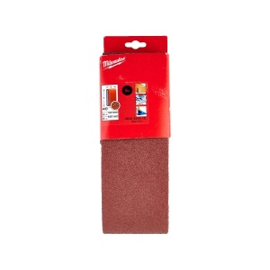 Set 5 benzi abrazive, dimensiune 100 x 620 mm, granulatie 40, Milwaukee, cod 4932341610 - Img 2