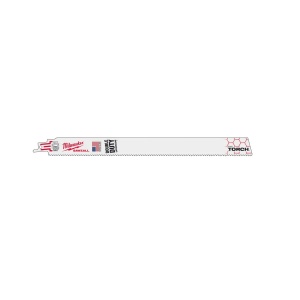 Set 5 panze fierastrau sabie pentru demolare HEAVY DUTY TORCH, 300X18 TPI, Milwaukee, cod 48475789