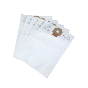 Set 5 saci de filtrare din panza pentru aspiratoarele AS 30/42, Milwaukee, cod 4932459689