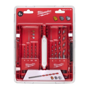 SET 8 BURGHIE DE BETON PREMIUM 4-12X150MM
