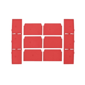 Set 8 separatoare cu reglare rapida pentru cutia PACKOUT cu 3 sertare, Milwaukee, cod 4932479104 - Img 2