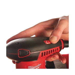 Slefuitor orbital ROS 125 E, talpa slefuit 125 mm, diametru oscilatie 2.4 mm, 300 W, Milwaukee, cod 4933433180 - Img 2