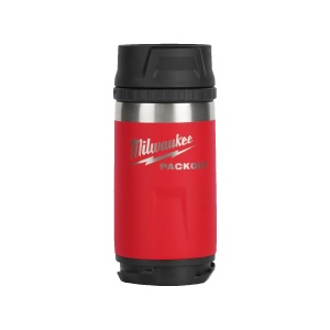Sticla termica, rosie, PACKOUT, 355 ml, Milwaukee, cod 4932498977