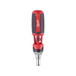 Surubelnita cu clichet HEX 1/4", multi-bit, universala, 9 in 1, Milwaukee, cod 4932471598