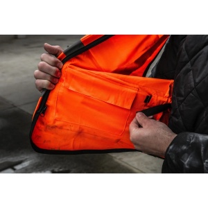 Vesta premium de inalta vizibilitate cu 15 buzunare, Milwaukee - Img 2