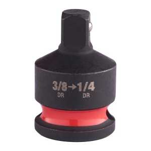 Adaptor SHOCKWAVE IMPACT DUTY pentru chei tubulare de la 3/8" la 1/4" patrat, 28 mm, Milwaukee, cod 4932480299