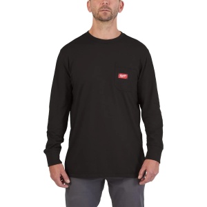 Bluza lucru WT LS BL, neagra, Milwaukee