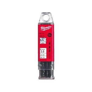 Burghiu elicoidal pentru metal HSS-R DIN338 ø3.0 mm Milwaukee, cod 4932363464 - Img 2