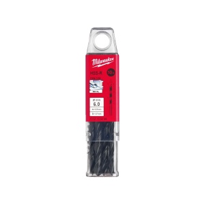 Burghiu elicoidal pentru metal HSS-R DIN338 ø6.0 mm Milwaukee, cod 4932363494 - Img 2
