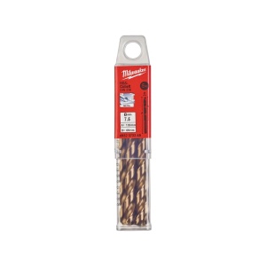 Burghiu pentru metal HSS-G RED COBALT-DIN 338 ø7.5 mm Milwaukee, cod 4932373349 - Img 2