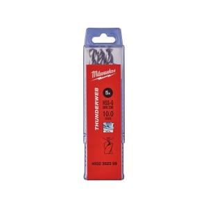 Burghiu pentru metal HSS-G THUNDERWEB-DIN338 ø10.0 mm Milwaukee, cod 4932352399 - Img 2