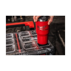 Cana termica rosie PACKOUT, 887 ml, Milwaukee , cod 4932479075 - Img 4
