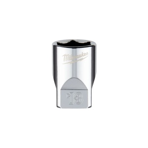 Cap cheie tubulara 1/4'' cu FOUR FLAT, sistem metric, marime 13 mm, lungime 25 mm, Milwaukee, cod 4932478321