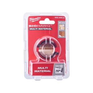 Carota BIG HAWG multi material, diametru 44 mm, adancime max 60 mm, 2 dinti, Milwaukee, cod 4932464924 - Img 2