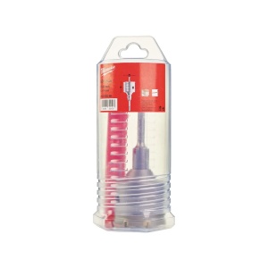 Carota SDS-PLUS TCT, 68 mm, tija de 105 mm, burghiu de centrare 8 x 120 mm si stift aruncator, Milwaukee, cod 4932399296 - Img 2