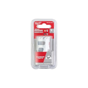 Carota TCT HOLE DOZER cu dinti din carbura, diametru 25 mm, 41 mm adancime max taiere, Milwaukee, cod 49560707 - Img 2