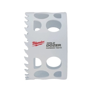Carota TCT HOLE DOZER cu dinti din carbura, diametru 79 mm, 41 mm adancime max taiere, Milwaukee, cod 49560735