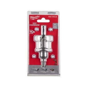 Carota TCT pentru otel inoxidabil, diametru 20 mm, adancime max 25 mm, Milwaukee, cod 4932479036 - Img 3