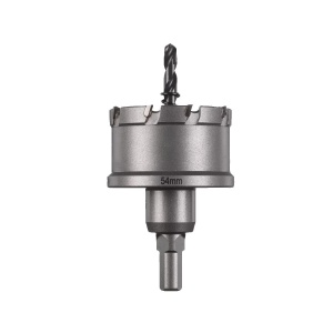 Carota TCT pentru otel inoxidabil, diametru 54 mm, adancime max 25 mm, Milwaukee, cod 4932479050