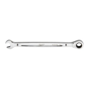 Cheie combinata cu clichet MAX BITE, deschidere 8 mm, lungime 146 mm, Milwaukee, cod 4932471501