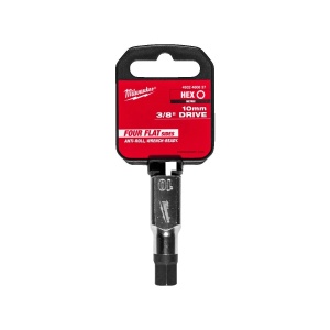 Cheie tubulara cu bit direct in cap, 10 mm, prindere 3/8" HEX, Milwaukee, cod 4932480837 - Img 4