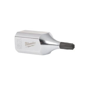 Cheie tubulara cu bit direct in cap, prindere 3/8" HEX, varf T25, Milwaukee, cod 4932480803 - Img 2