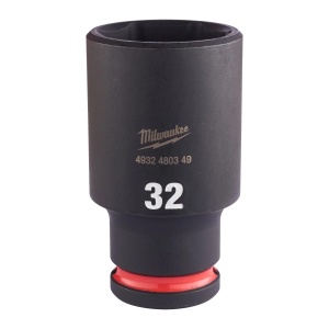 Cheie tubulara de impact SHOCKWAVE IMPACT DUTY 1/2", lunga, marime 32, Milwaukee, cod 4932480349