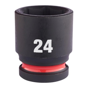 Cheie tubulara de impact SHOCKWAVE IMPACT DUTY 1/2", scurta, marime 24 mm, Milwaukee, cod 4932480318 - Img 1