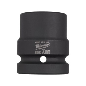 Cheie tubulara de impact SHOCKWAVE IMPACT DUTY 1" patrat, scurta, marime 30 mm, Milwaukee, cod 4932471664