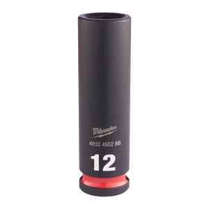 Cheie tubulara de impact SHOCKWAVE IMPACT DUTY 3/8", lunga, marime 12 mm, Milwaukee, cod 4932480286