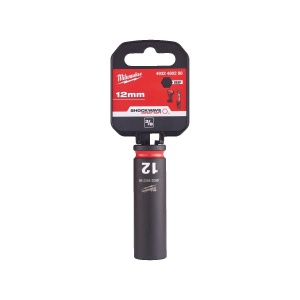 Cheie tubulara de impact SHOCKWAVE IMPACT DUTY 3/8", lunga, marime 12 mm, Milwaukee, cod 4932480286 - Img 2