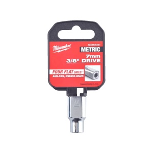 Cheie tubulara standard 3/8", marime 7 mm, diametru 10.9 mm, lungime 28 mm, Milwaukee, cod 4932478337 - Img 2