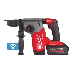 Ciocan rotopercutor SDS+ M18 ONEFHX-552X, 26 mm, cu 4 functii si mandrina FIXTEC ONE-KEY, 2.5 J, Milwaukee, cod 4933478504