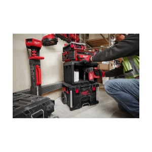 Cutie PACKOUT cu usa glisanta, 381 x 508 x 381 mm, max 22 kg, Milwaukee, cod 4932480623