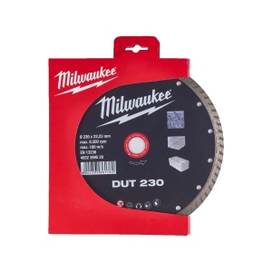 Disc diamantat DUT, 230x22.23X2.6 mm, Milwaukee, cod 4932399529 - Img 2