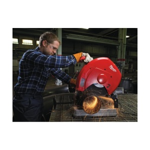 Fierastrau circular semistationar CHS 355 pentru debitat metale, cu fir, 2300 W, disc 355 mm, Milwaukee, cod 4933411760 - Img 4