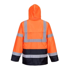 Jacheta de ploaie HI-VIS CONTRAST, portocaliu/albastru, Portwest - Img 2